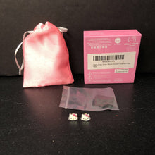 Load image into Gallery viewer, Silver Plated Enamel Stud Earrings
