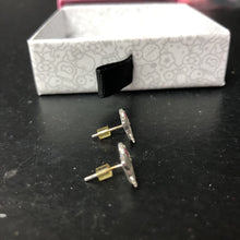Load image into Gallery viewer, Silver Plated Enamel Stud Earrings
