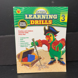 Daily Learning Drills (Grade 3) -workbook paperback