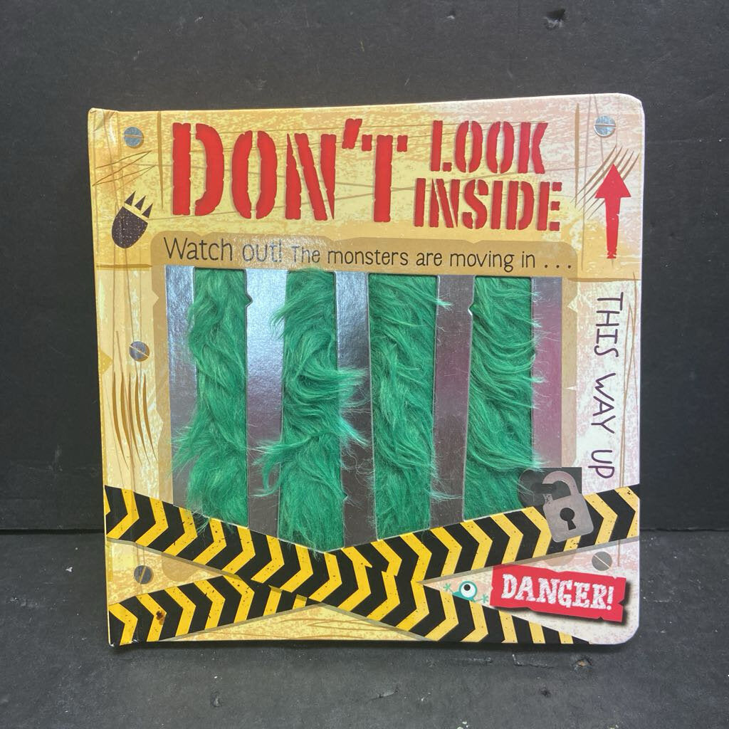 Don't Look Inside -touch & feel board