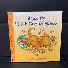 Load image into Gallery viewer, Biscuit's 100th Day of School (Alyssa Satin Capucilli) -character paperback
