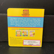 Load image into Gallery viewer, Where Is Baby&#39;s Birthday Cake? (Karen Katz) -board
