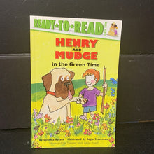 Load image into Gallery viewer, Henry and Mudge in the Green Time (Cynthia Rylant) (Ready to Read Level 2) -character reader paperback
