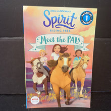 Load image into Gallery viewer, Meet the Pals (Passport to Reading Level 1) (Spirit Riding Free) (Jennifer Fox) -character reader paperback
