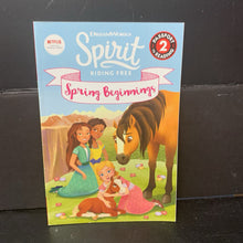 Load image into Gallery viewer, Spring Beginnings (Passport to Reading Level 2) (R.J. Cregg) (Spirit Riding Free) -character reader paperback
