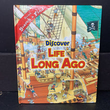 Load image into Gallery viewer, Discover Life Long Ago (Read, Search &amp; Find) -educational look &amp; find hardcover
