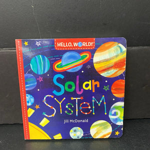 Solar System (Jill McDonald) (Hello World!) -educational board