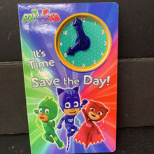 Load image into Gallery viewer, It&#39;s Time to Save the Day! (PJ Masks) (Natalie Shaw) -character board
