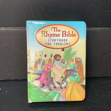 Load image into Gallery viewer, The Rhyme Bible Storybook for Toddlers (L. J. Sattgast) -religion board
