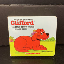 Load image into Gallery viewer, Clifford the Big Red Dog (Norman Bridwell) -character board
