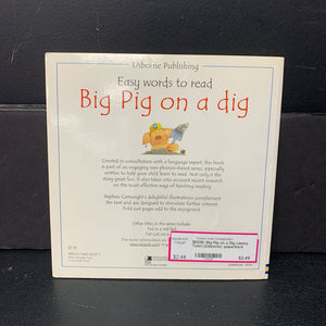 Big Pig on a Dig (Jenny Tyler) (Usborne) -paperback
