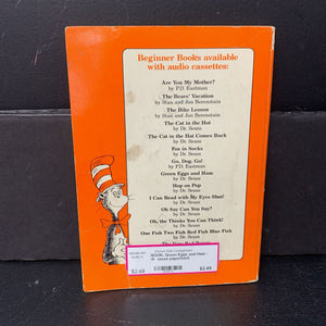 Green Eggs and Ham -dr. seuss paperback