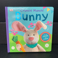 Load image into Gallery viewer, Crunch! Munch! Bunny (DK) (Lift-the-Flap) -sound board

