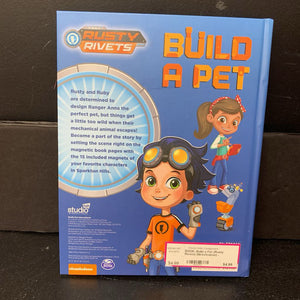 Build a Pet (Rusty Rivets) (Nickelodeon) -character board