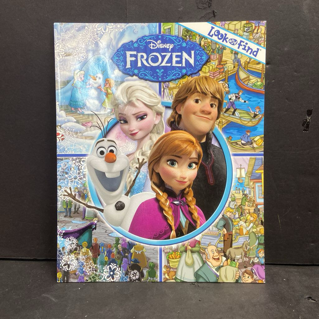 Disney Frozen -character look & find paperback