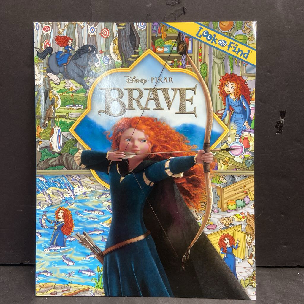 Brave (Disney Princess) -character look & find paperback