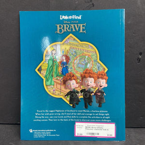 Brave (Disney Princess) -character look & find paperback