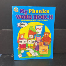 Load image into Gallery viewer, My Phonics Word Book II (Cass Hollander) -workbook paperback
