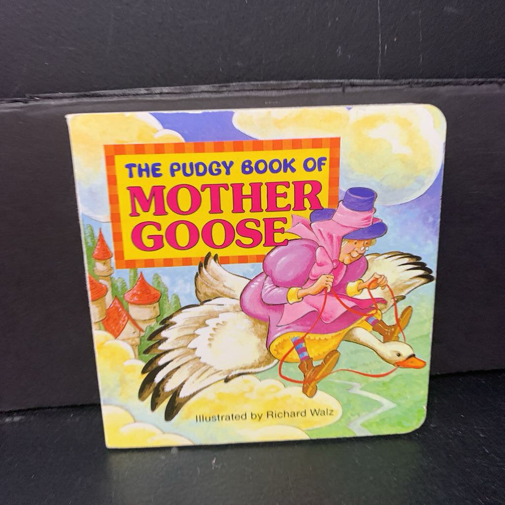 The Pudgy Book of Mother Goose (Nursery Rhyme) -board