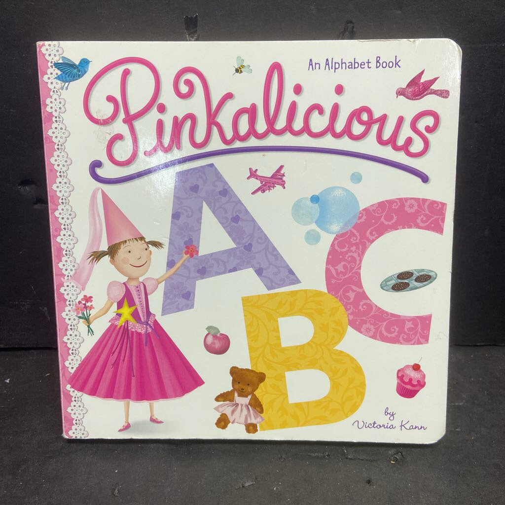 Pinkalicious ABCs: An Alphabet Book (Victoria Kann) -character board