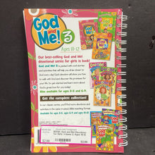 Load image into Gallery viewer, God and Me! Devotions for Girls: Volume 3; Ages 10-12 (Kathy Widenhouse) -religion activity paperback
