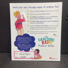 Load image into Gallery viewer, The Everything Kids' Puzzle Book (Jennifer A. Ericsson &amp; Beth L. Blair) -activity paperback
