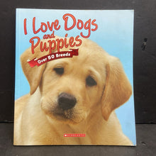 Load image into Gallery viewer, I Love Dogs and Puppies (Nicola Jane Swinney) -educational paperback
