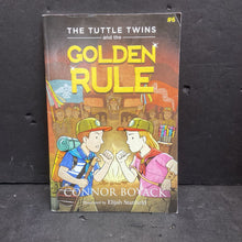 Load image into Gallery viewer, The Tuttle Twins and the Golden Rule (Connor Boyack) -series paperback

