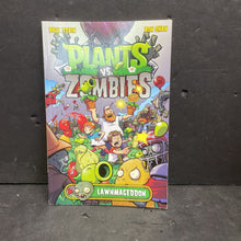 Load image into Gallery viewer, Lawnmageddon (Plants Vs. Zombies) (Graphic Novel) (Paul Tobin &amp; Ron Chan) -character comic paperback
