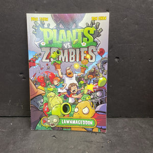 Lawnmageddon (Plants Vs. Zombies) (Graphic Novel) (Paul Tobin & Ron Chan) -character comic paperback