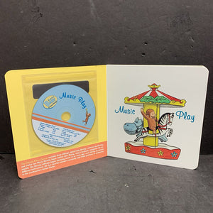 Music Play: A Book and CD (Curious Baby Curious George) -character board