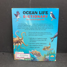Load image into Gallery viewer, Ocean Life Dictionary, An A to Z of Ocean Life (Clint Twist) -educational paperback
