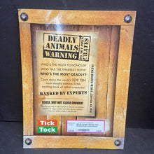 Load image into Gallery viewer, Deadly Animals (Kim Dennis-Bryan) -educational paperback

