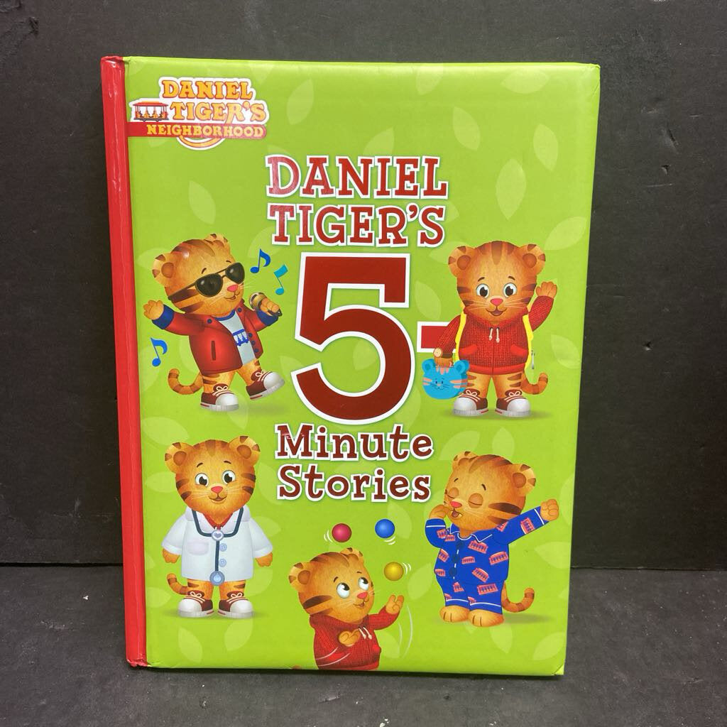 Daniel Tiger's 5-Minute Stories (Daniel Tiger's Neighborhood) (Soft-Cover) -character hardcover
