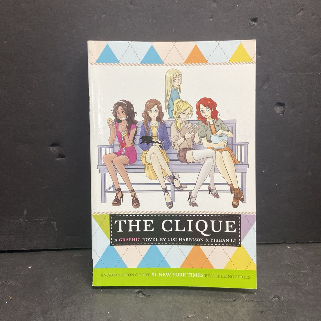 The Clique: The Manga (Graphic Novel) (Lisi Harrison & Yishan Li) -series paperback