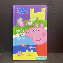 Load image into Gallery viewer, Peppa Pig: Big and Small -character look &amp; find board
