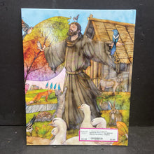 Load image into Gallery viewer, St. Francis and the Nativity (Myma Strasser) -religion hardcover
