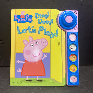 Peppa Pig Ding! Dong! Let's Play! -character sound board