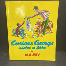 Load image into Gallery viewer, Curious George Rides a Bike (H.A. Rey) -character paperback
