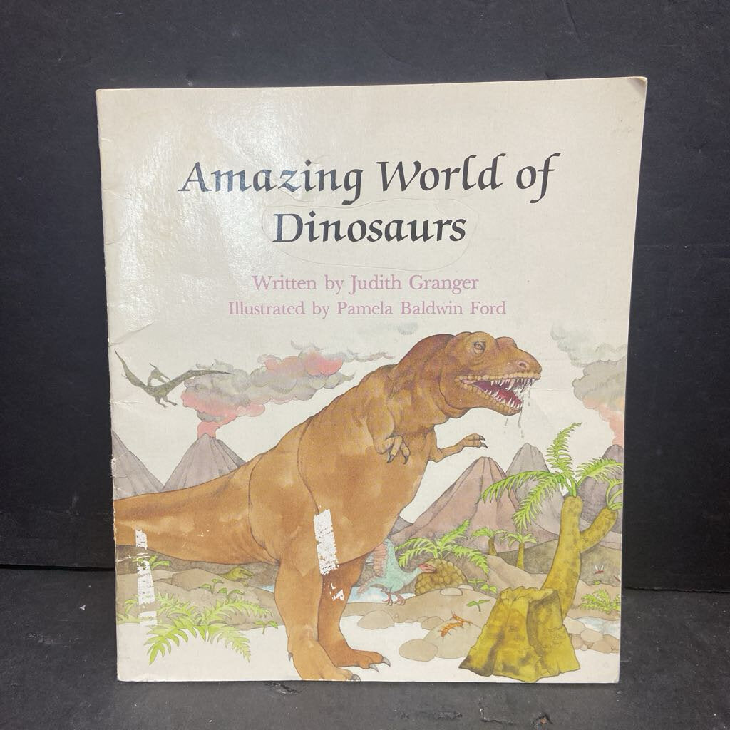 Amazing World of Dinosaurs (Judith Granger) -educational paperback