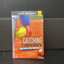 Load image into Gallery viewer, Catching Confidence (Jake Maddox &amp; Sarah Hannah Gomez) (JV Girls) -series paperback
