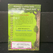 Load image into Gallery viewer, Tonight on the Titanic (Magic Tree House) (Mary Pope Osborne) -series paperback
