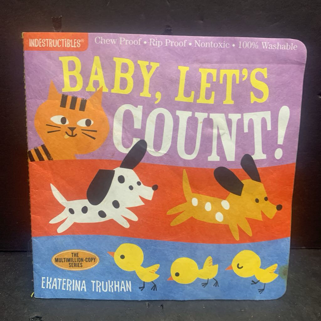 Baby, Let's Count! (Indestructibles) (Ekaterina Trukhan) -paperback