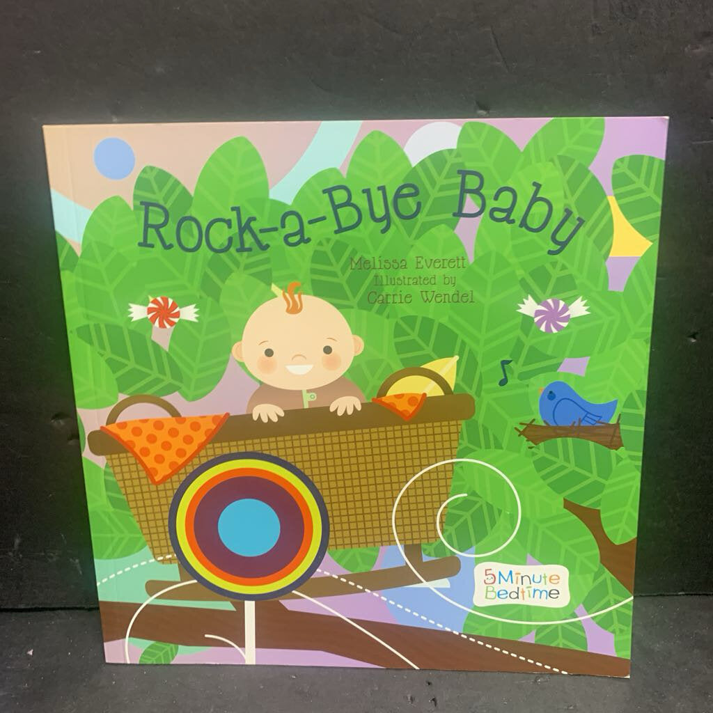 Rock-A-Bye Baby (Melissa Everett) (Five-Minute Bedtime) -paperback