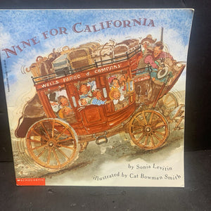 Nine for California (Sonia Levitin) -paperback