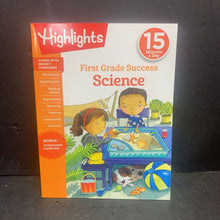 Load image into Gallery viewer, Science (Highlights 15 Minutes a Day) (First Grade) -workbook paperback
