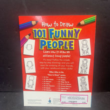 Load image into Gallery viewer, 101 Funny People (How to Draw) (Dan Green) -activity paperback
