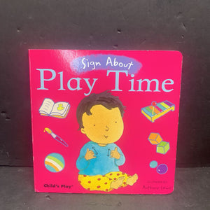 Play Time (Sign About) (Anthony Lewis) -board