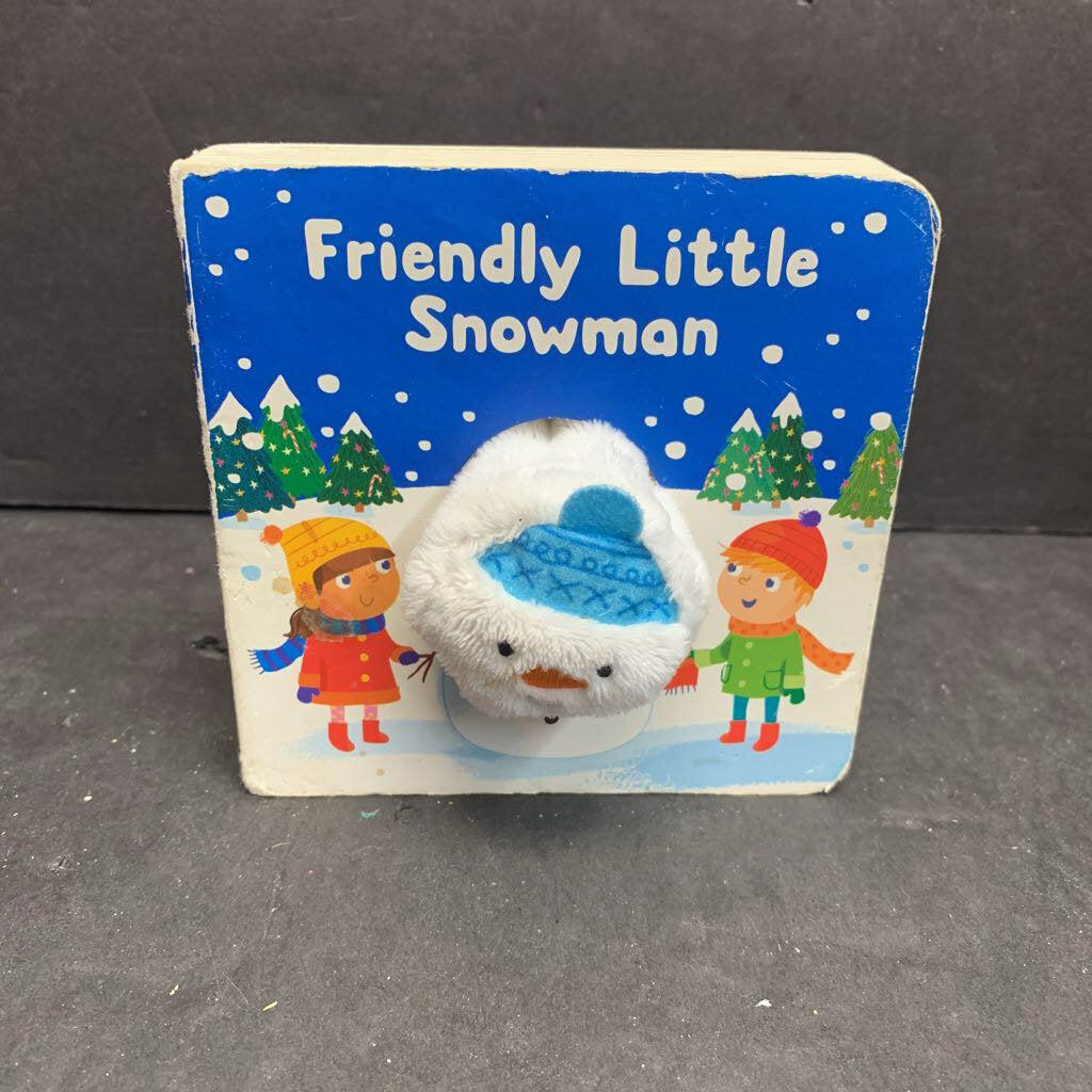 Friendly Little Snowman -puppet board