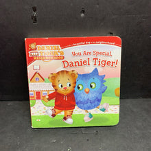Load image into Gallery viewer, You are Special, Daniel Tiger (Daniel Tiger&#39;s Neighborhood) (Angela C. Santomero) -character board
